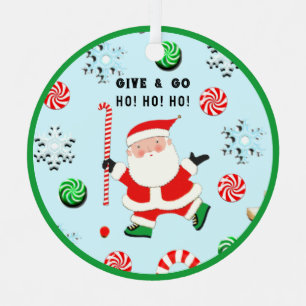 Feldhockey-Weihnachten-Sammelobjekt Keramik-Orname Ornament Aus Metall