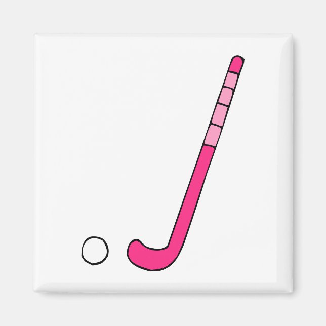 Feldhockeypinsel Magnet (Vorne)