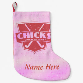 Feldhockeyschläger mit Sticks Weihnachtsgebäck Str Kleiner Weihnachtsstrumpf