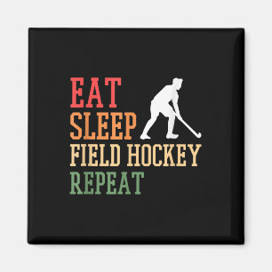 Feldhockeyspieler Hockey-Mannschaft Essen Schlaf H Magnet