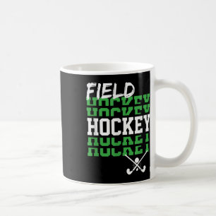 Feldhockeyspieler sagt Fans Spieltag Team Trainer Kaffeetasse