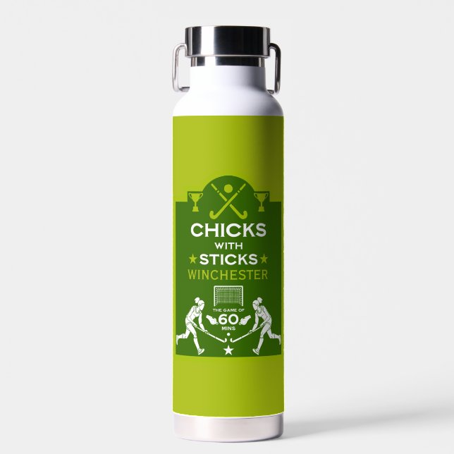 Feldhockeysport Trinkflasche (Vorne)