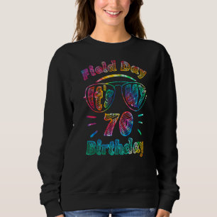 Feldlehrer Es ist meine 70. Geburtstagskinder-Kraw Sweatshirt