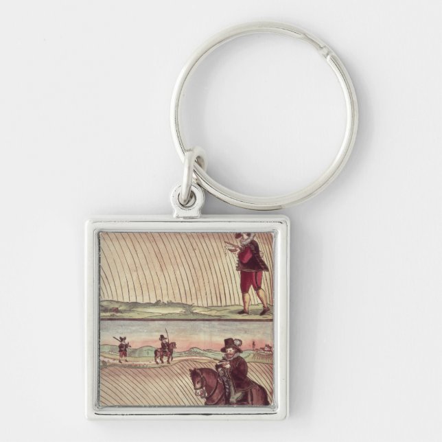 Feldmesser, c.1590 schlüsselanhänger (Vorne)