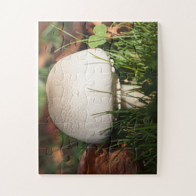 Feldpilz im Wald Puzzle (Vertikal)
