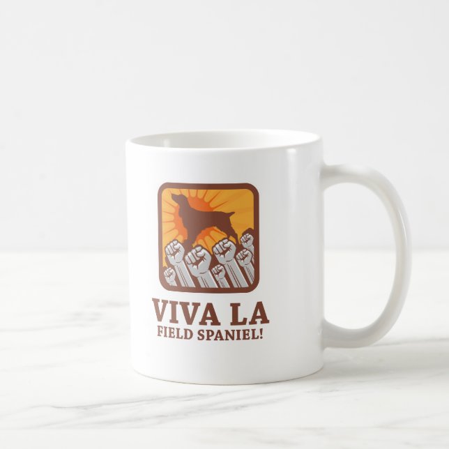 FeldSpaniel Tasse (Rechts)