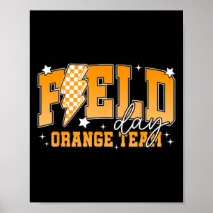 Feldtag 2025 Orange Team Exkursion Farbteam T Poster