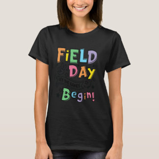 Feldtag Die Spiele Beginnen Frohen Feldtag Tee