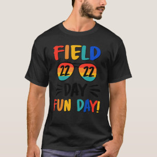 Feldtag ist Spaß Tag Cute Retro Vintage Brille Fi T-Shirt