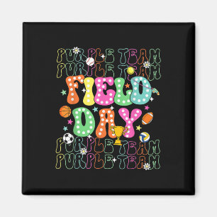 Feldtag Lila Team Color Field Trip Team Game C Magnet