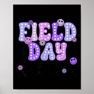 Feldtag Lila Team Color Field Trip Team Game C Poster