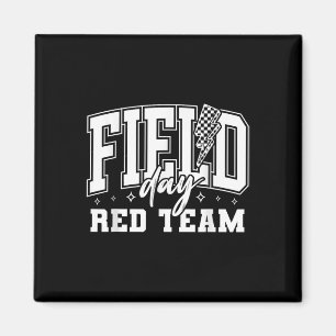 Feldtag Red Team Colour War Camp Team Spiel Compil Magnet