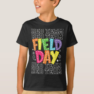 Feldtag Red Team Colour War Camp Team Spiel Compil T-Shirt