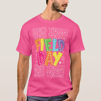 Feldtag Red Team Colour War Camp Team Spiel Compil T-Shirt