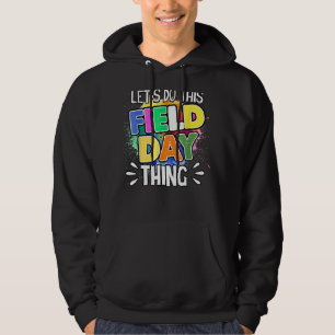 Feldtags-Farbenplash: Fach-Tag-Dinge Hoodie