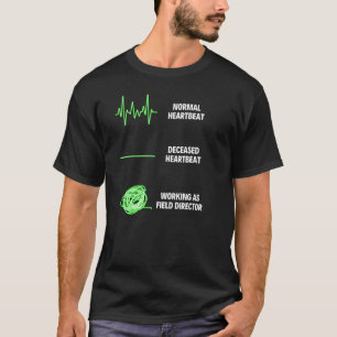 Feldtrainer für Track & Field Director - Schlachtf T-Shirt