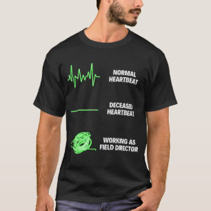 Feldtrainer für Track & Field Director - Schlachtf T-Shirt