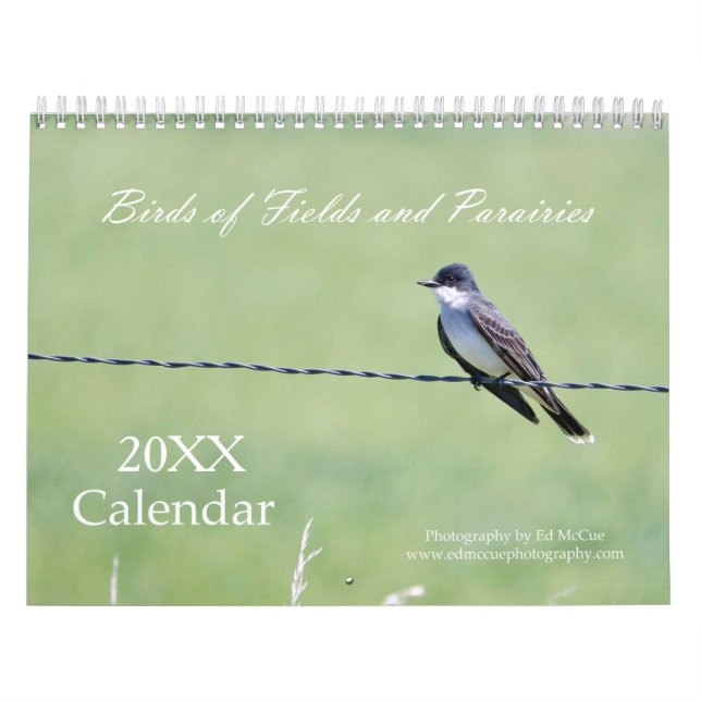 Feldvögel und Präriekalender Kalender (Titelbild)