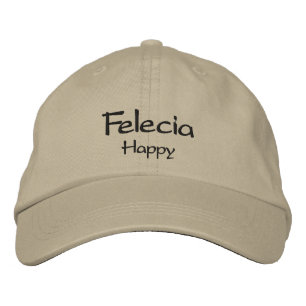 Felecia bestickte Baseballkappe / Hat