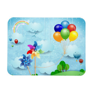 Felgen und Ballons Magnet