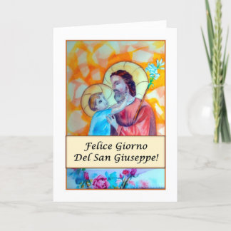 Felice Giorno del San Giuseppe (Religioso) Karte