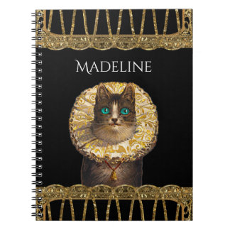 Felicette Knight Hübsch French Kitty Monogram Notizblock