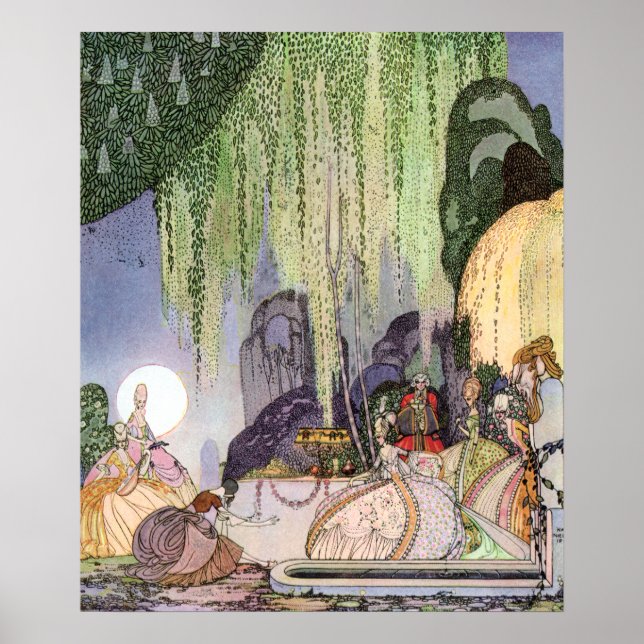 Felicia, Jugendstil von Kay Nielsen Poster (Vorne)