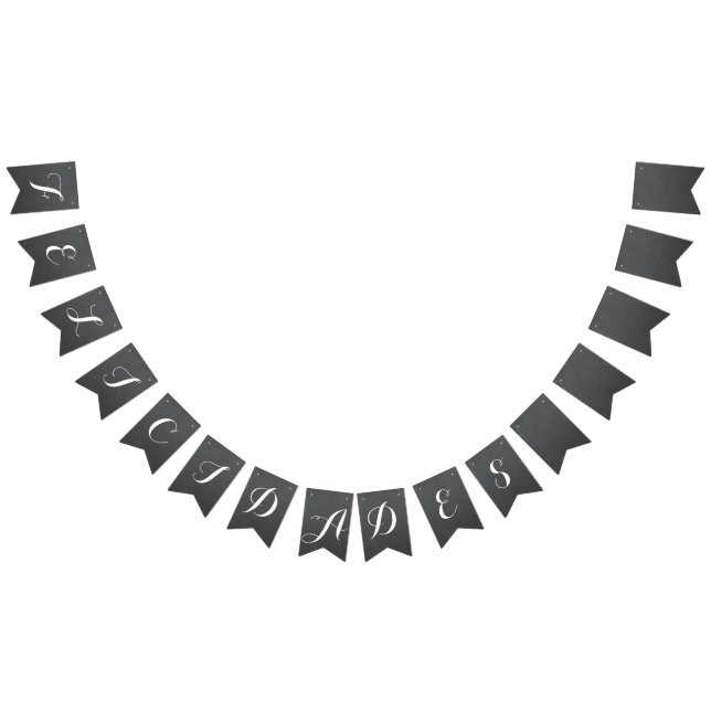 Felicidades banderín wimpelkette (Alle)