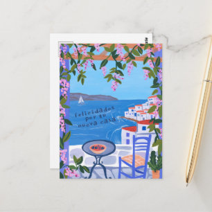 Felicidades Por Nueva Casa Serodine Postkarte