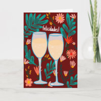 Felicidades Sparkling Wein Champagner Blumenkohl