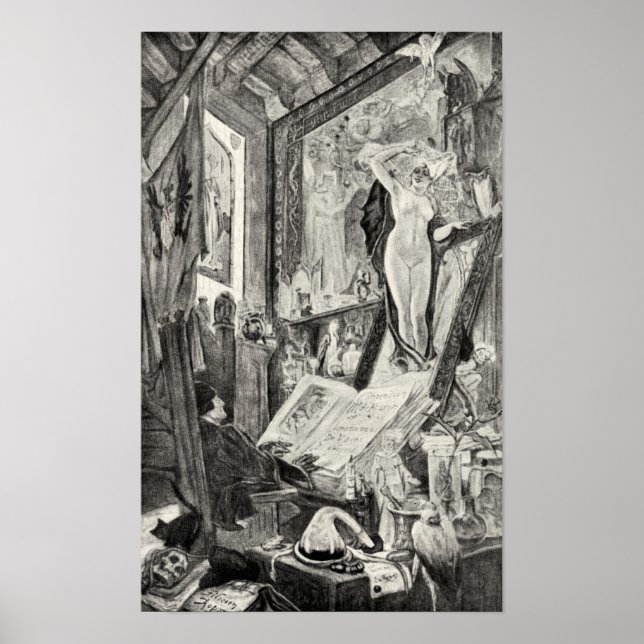 Felicien Rops - Bewitching Poster (Vorne)