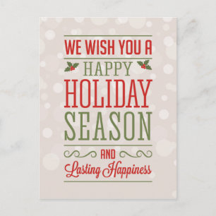 Felicitación de navidad postkarte