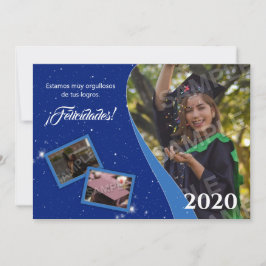 Felicitación o invitación de graduación einladung