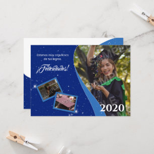 Felicitación o invitación de graduación einladung