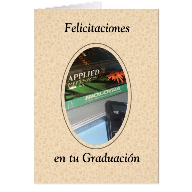 Felicitaciones en tu graduacion (Vorne)