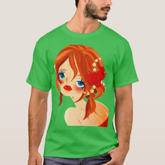 FELICITY Crimson Rouge T-Shirt