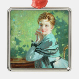 Felicity (von George Henry) Ornament Aus Metall