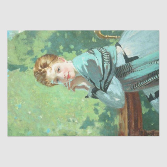 Felicity (von George Henry) Seidenpapier (Vorderseite)