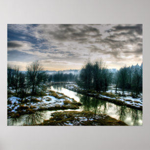Felida Brücke HDR2 Poster