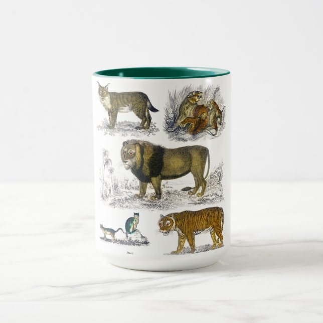 Feline Animals Tasse (Zentrum)