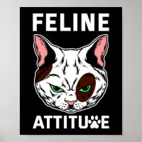 Feline Attitude Cat Mood Pet Character
