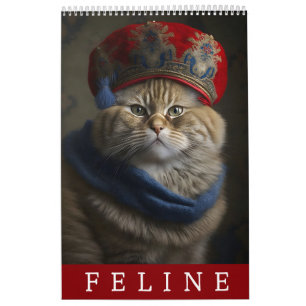Feline Cat Calendar Kalender