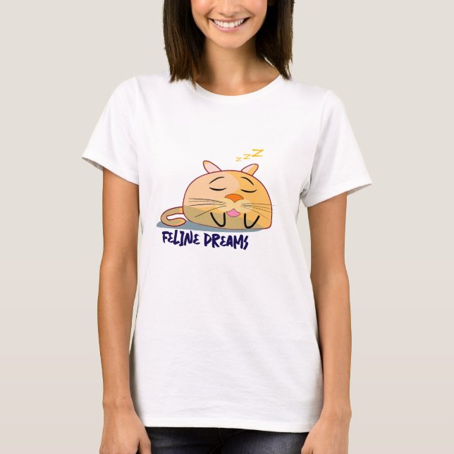 Feline Dreams T-Shirt (Vorderseite)