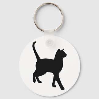Feline Eleganz Schlüsselanhänger