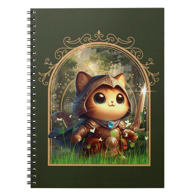 Feline Fantasy Adventure Notizblock (Vorderseite)