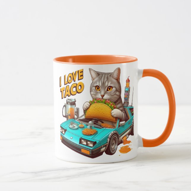 Feline Fiesta I Liebe Taco Tasse (Rechts)