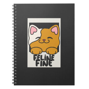 Feline Fine Notizblock