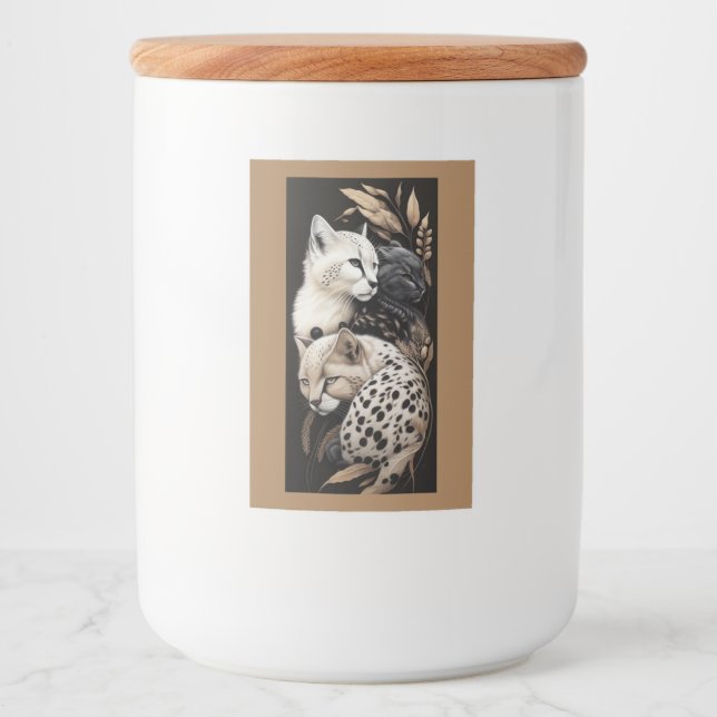 FELINE FINESSE #1 LEBENSMITTELETIKETT (Vorderseite)