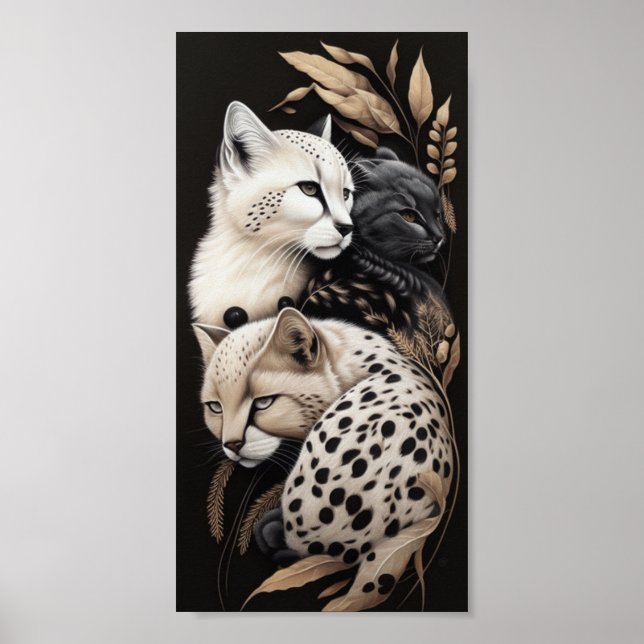 FELINE FINESSE #1 POSTER (Vorne)