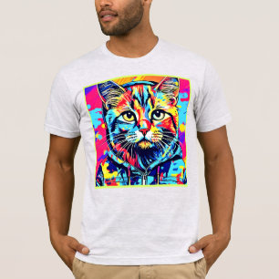 Feline Finesse: Beste katalanische Malerei T-Shirt